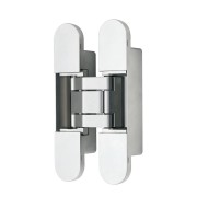 Петля скрытого монтажа с 3D регулировкой G01A-SILVER, Матовое серебро