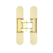 Петля скрытого монтажа с 3D регулировкой G01A-BRUSED GOLD, золото