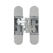 Петля скрытого монтажа с 3D регулировкой 1330 ARZ, Матовое серебро + оцинковка